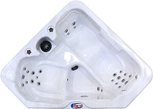 American Spas AM-628TS 2-Person 28-Jet Triangle Spa Img