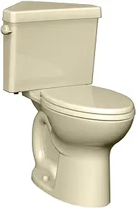 American Standard 270AD001.021 Cadet 3 Right Height Elongated Two-Piece Triangle Toilet Img