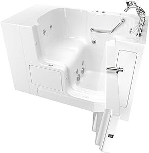 American Standard Gelcoat Value Whirlpool Walk-In Bathtub Img