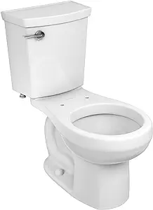 American Standard H2Optimum Siphonic Round-Front Toilet Img