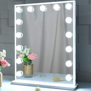 BEAUTME Hollywood Makeup Vanity Mirror with Lights Img