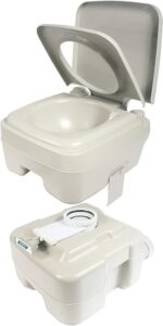 Camco 5.3-Gallon Portable Travel Toilet Img