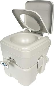 Camco Portable Travel Toilet for Camping Img