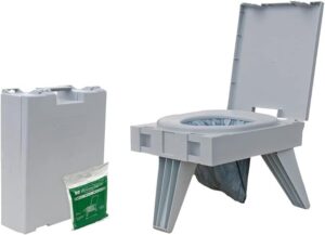 Cleanwaste Portable Toilet including Waste Kit Img