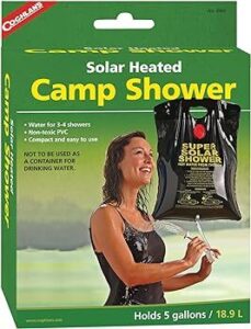 Coghlan’s Solar Heated Camp Shower Img