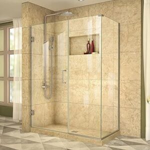 DreamLine Unidoor Frameless Hinged Shower Enclosure Img