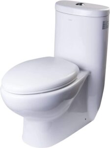 EAGO TB309 Tall Dual Flush Eco-Friendly Ceramic Toilet img