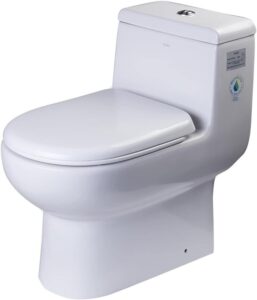 EAGO TB351 Dual Flush Eco-Friendly Ceramic Toilet 2 Img