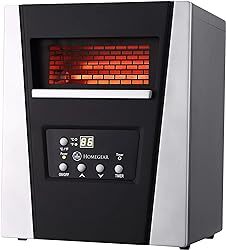 Homegear Infrared Electric Portable Space Heater Img