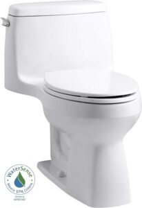 KOHLER 3810-0 Santa Rosa Comfort Height Elongated 1.28 GPF Toilet Img