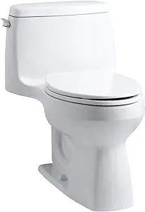 KOHLER 3810-0 Santa Rosa Comfort Height Elongated 1.28 GPF Toilet Img