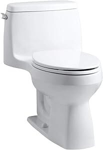 Kohler 3810-0 Santa Rosa Comfort Height Elongated 1.28 Gpf Toilet Img