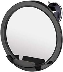 Mirrorvana Round Fogless Shower Mirror Img