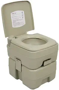 Palm Springs Outdoor 5-Gallon Portable Camping and Recreation Toilet Img