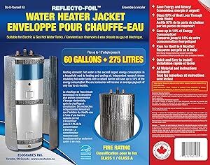 Reflecto-Foil Hot Water Tank Heater Jacket Img