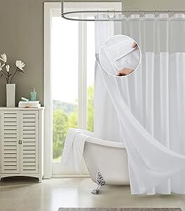Riyidecor Boho Paisley Shower Curtain Img