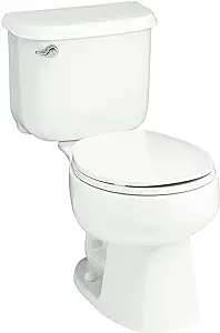STERLING 402078-0 Windham 14-Inch Round-in Round Front Toilet Img