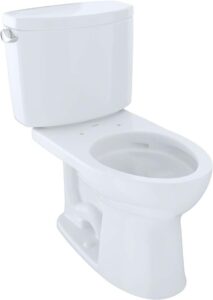 TOTO CST454CEFG#01 Drake II Two-Piece Elongated Toilet Img