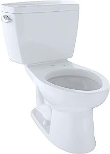 TOTO CST744SL#01 Drake 2-Piece Ada Toilet with Elongated Bowl Img