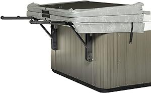 The Slider Spa Cover No-Lift Remover & Storage System Img