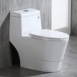 WOODBRIDGE T-0019 Dual-Flush One-Piece Toilet Img