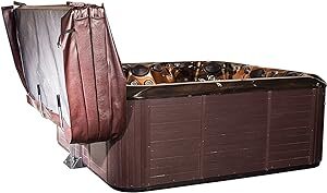 Hot Tub Spa Cover Lift & Storage Caddy Img
