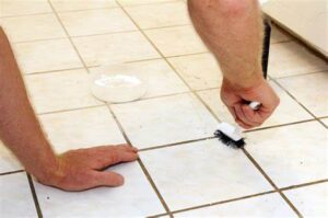 How to Remove Mold from Tile Grout Img