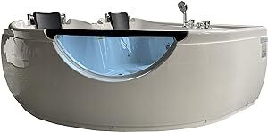 ARIEL Platinum BT-150150 2-Person Whirlpool Bathtub Img